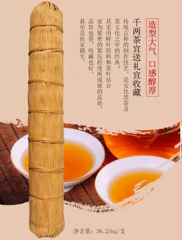 千两茶的历史起源和制作工艺