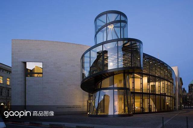 貝律銘設計的德國曆史博物館新館,建成於2004年.