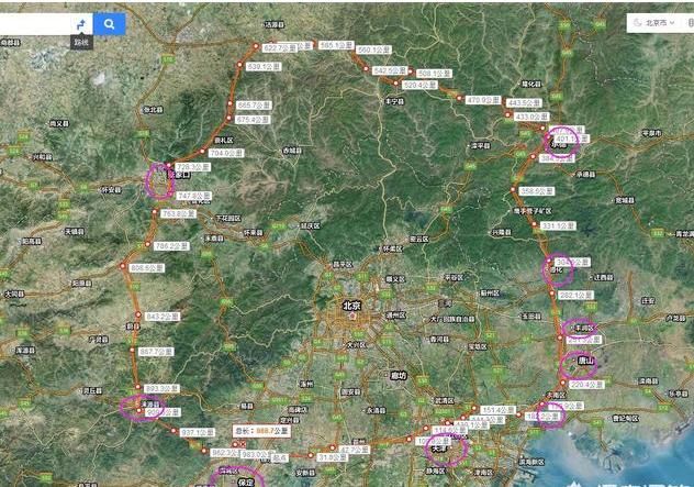 可以作为北京真正的环线存在,称为八环,与112国道走向差不多,至此