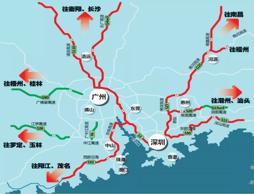 龍連高速打通了龍川和連平兩地的直通道,通車後從河源