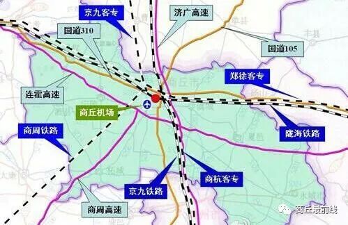 商丘高铁线路图片