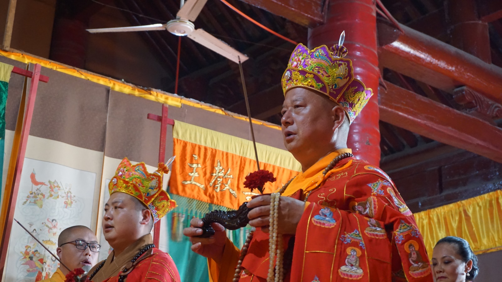 汴梁佛學戊戌年三月十四開封大相國寺水陸法會功德圓滿