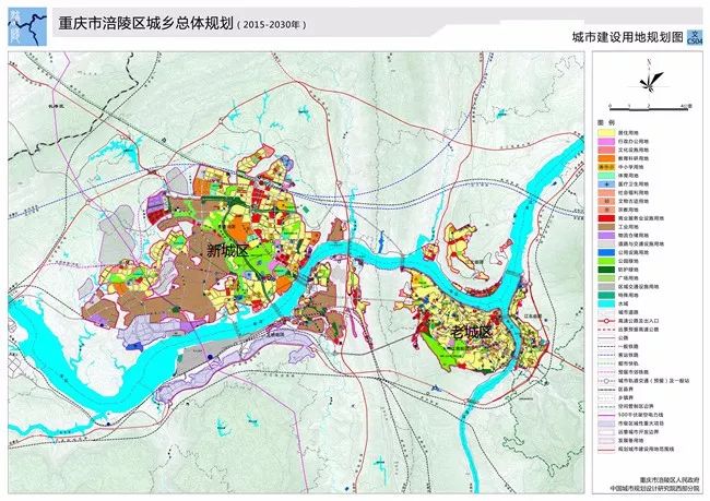 涪陵临港经济区规划图图片