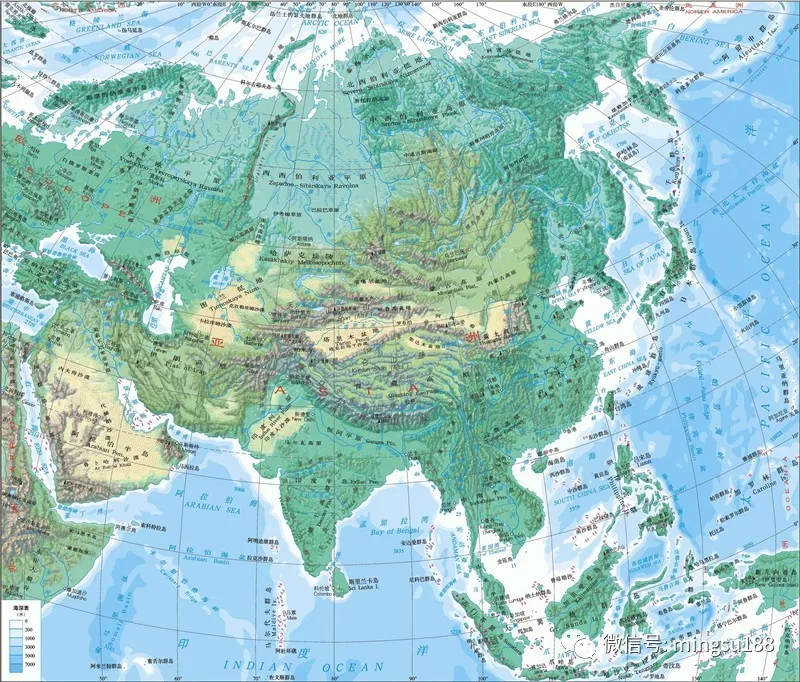 俄罗斯东部地形图片
