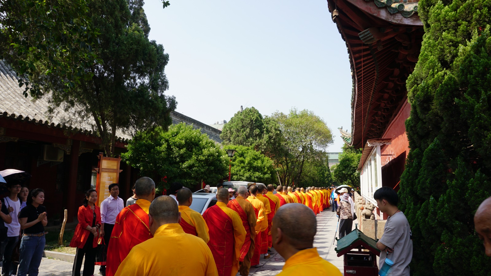 汴梁佛学戊戌年三月十四开封大相国寺水陆法会功德圆满