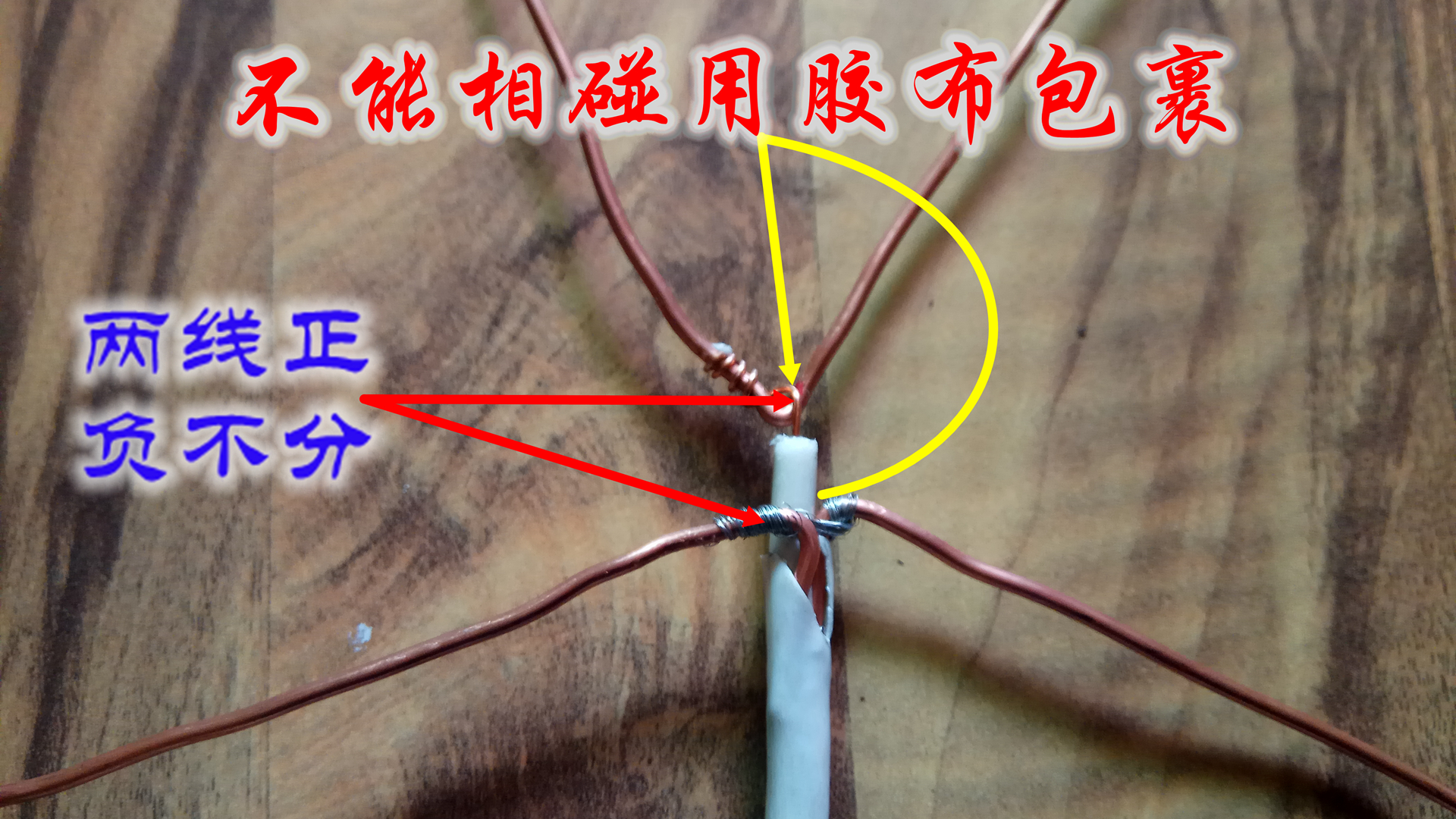 电视天线制作方法图图片