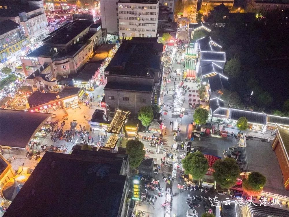 连云港盐河巷夜市图片