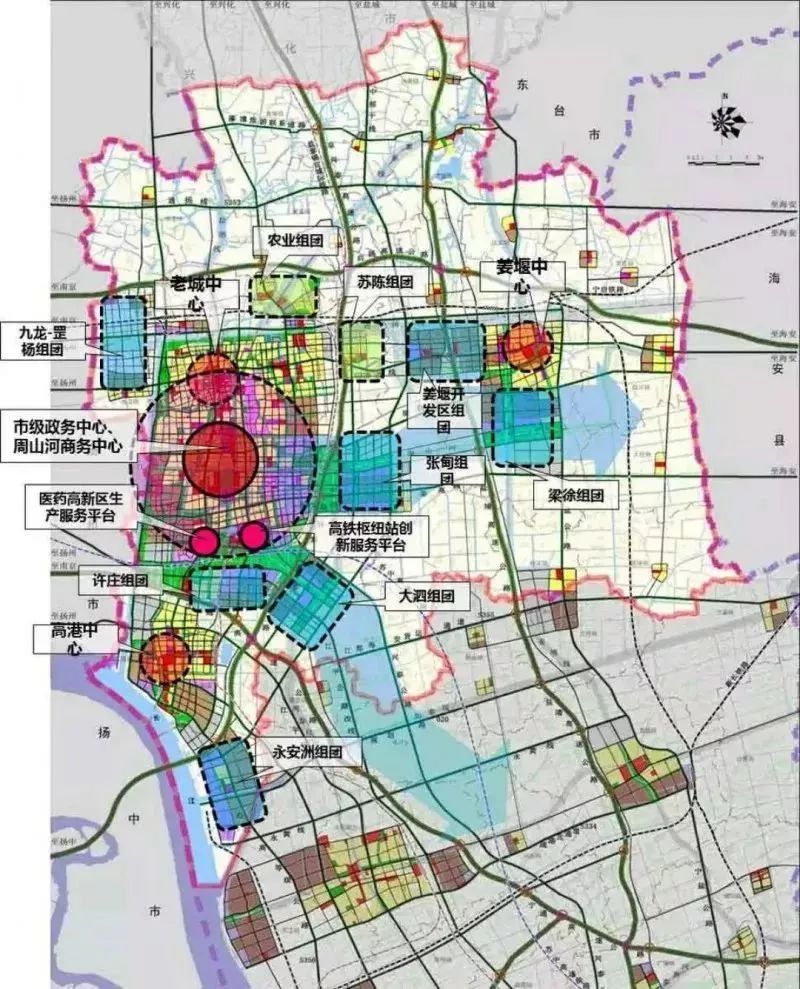 高港城市建设规划图图片