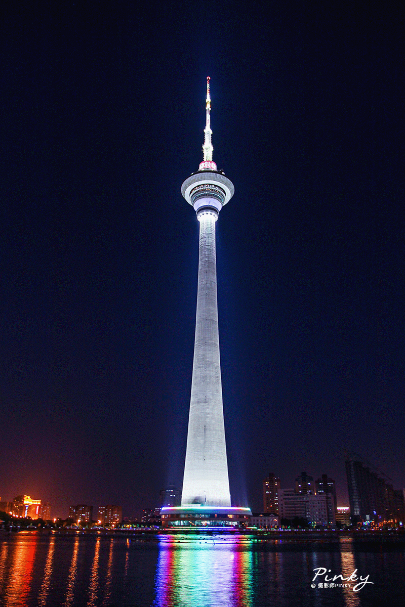 天津电视塔夜景图片图片