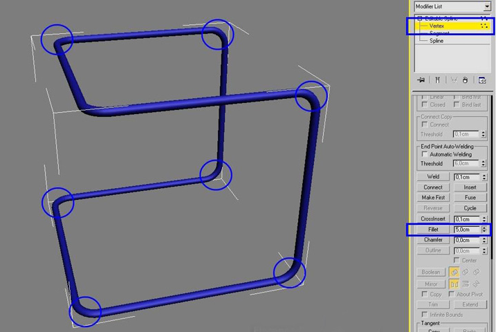 3dmax简单凳子制作过程图片