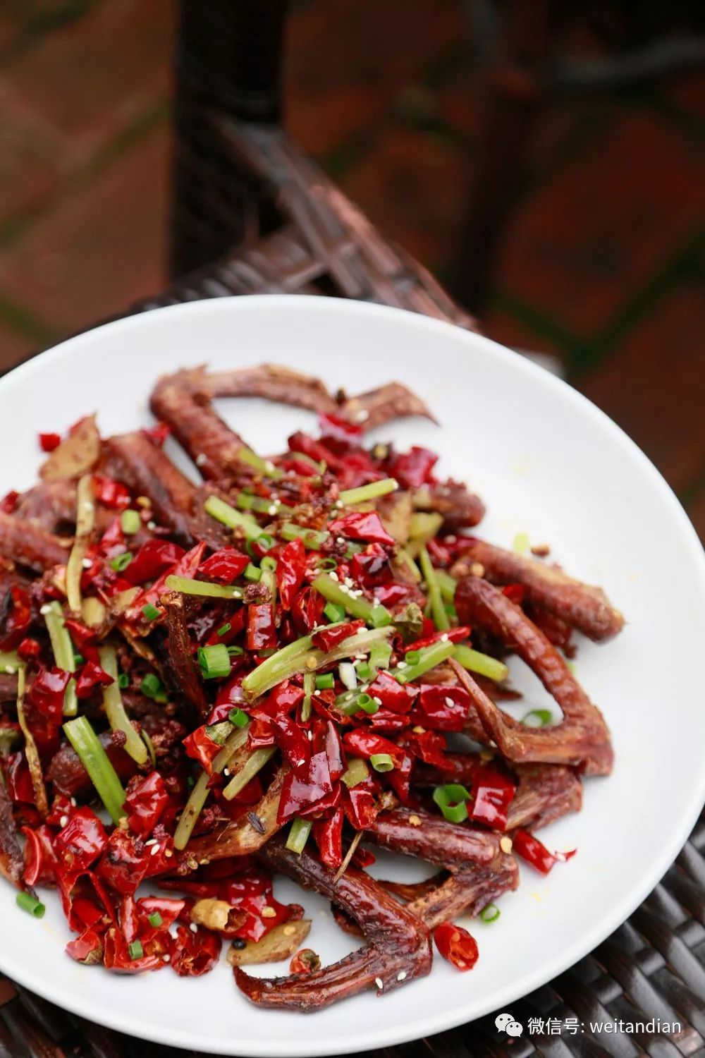 那份 麻辣鸽翅,是还没上菜单的新菜