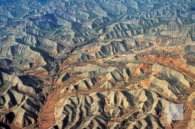 从空中看陕北黄土高原比你想象得震撼多了
