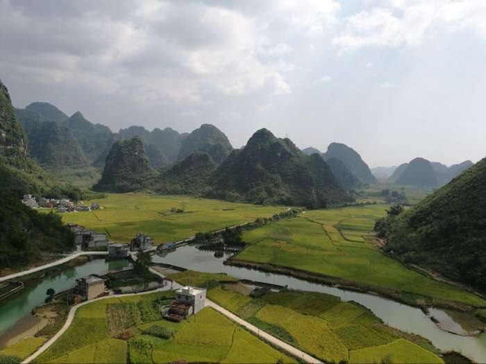 太美了广西平果百强县有一个如世外桃源一般的小山村