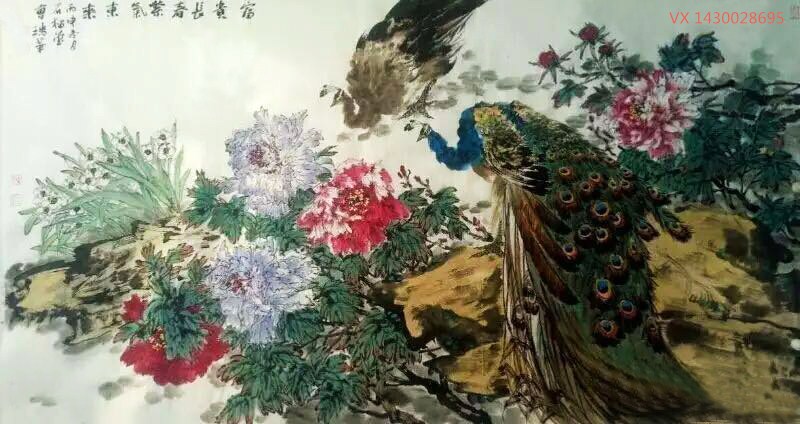 花鸟画家曹瑞华作品欣赏