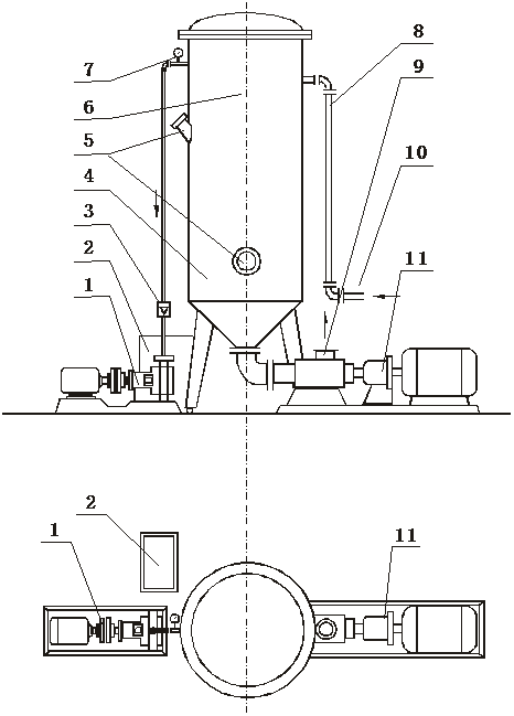 真空脱气机结构图图片