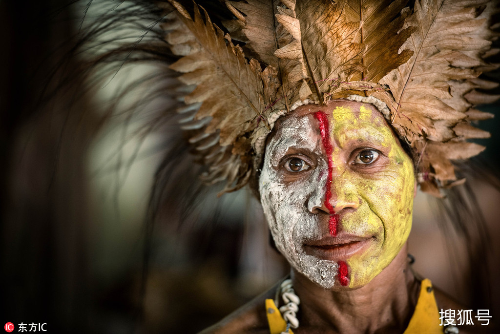 北爱尔兰摄影师trevor cole探访巴布新几内亚旅游土著部落