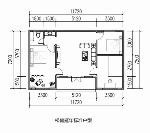 輕鋼別墅效果圖及設計圖①