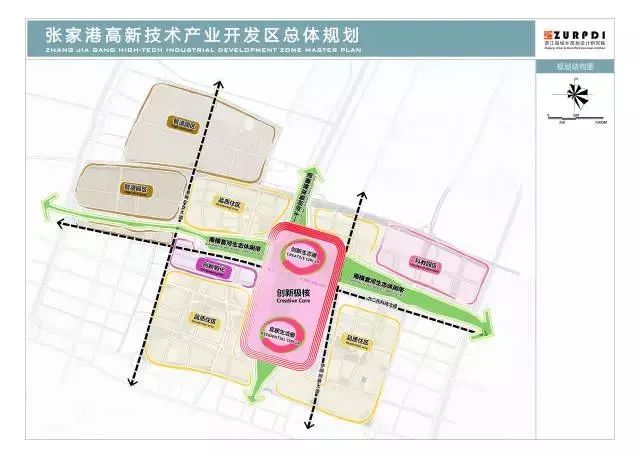 张家港高新区规划图图片