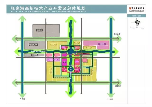 张家港高新区规划图图片