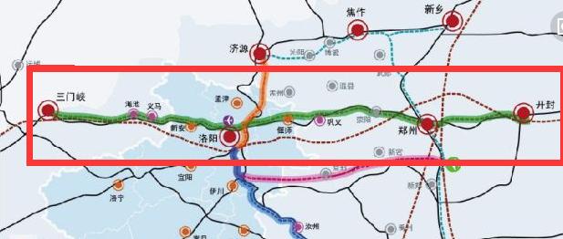 郑洛城际铁路规划图图片