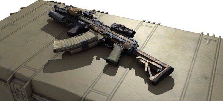 ak117步枪原型图片