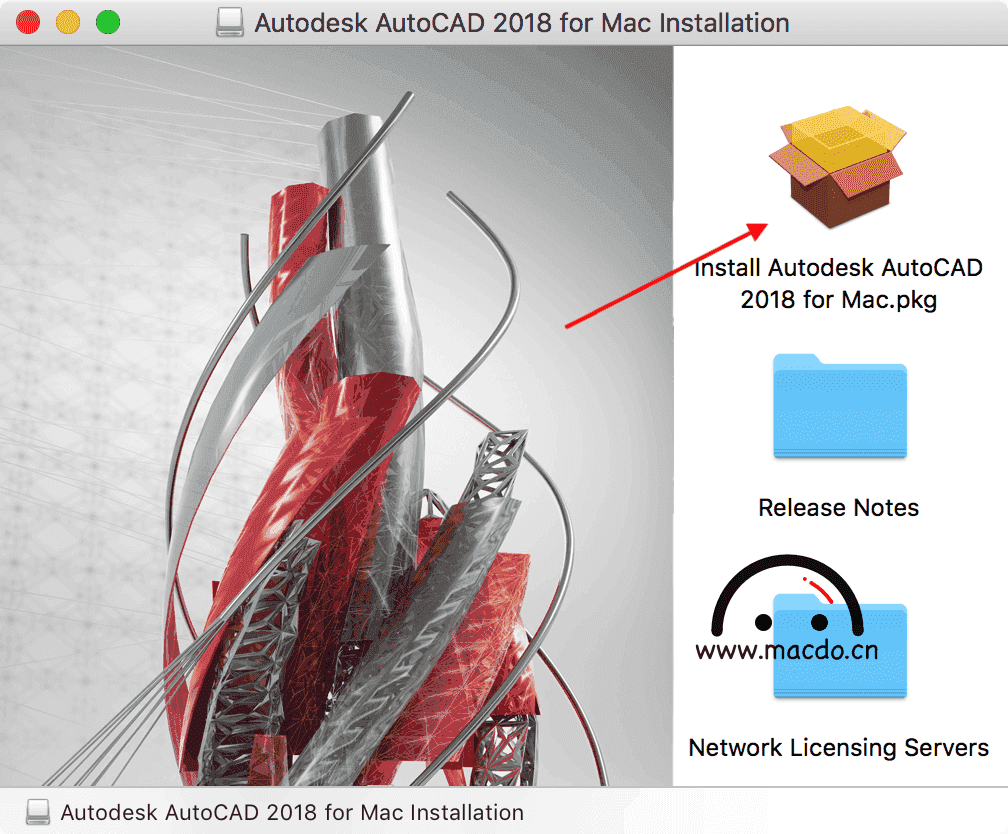 autodesk autocad 2018 for mac  汉化破解安装教程