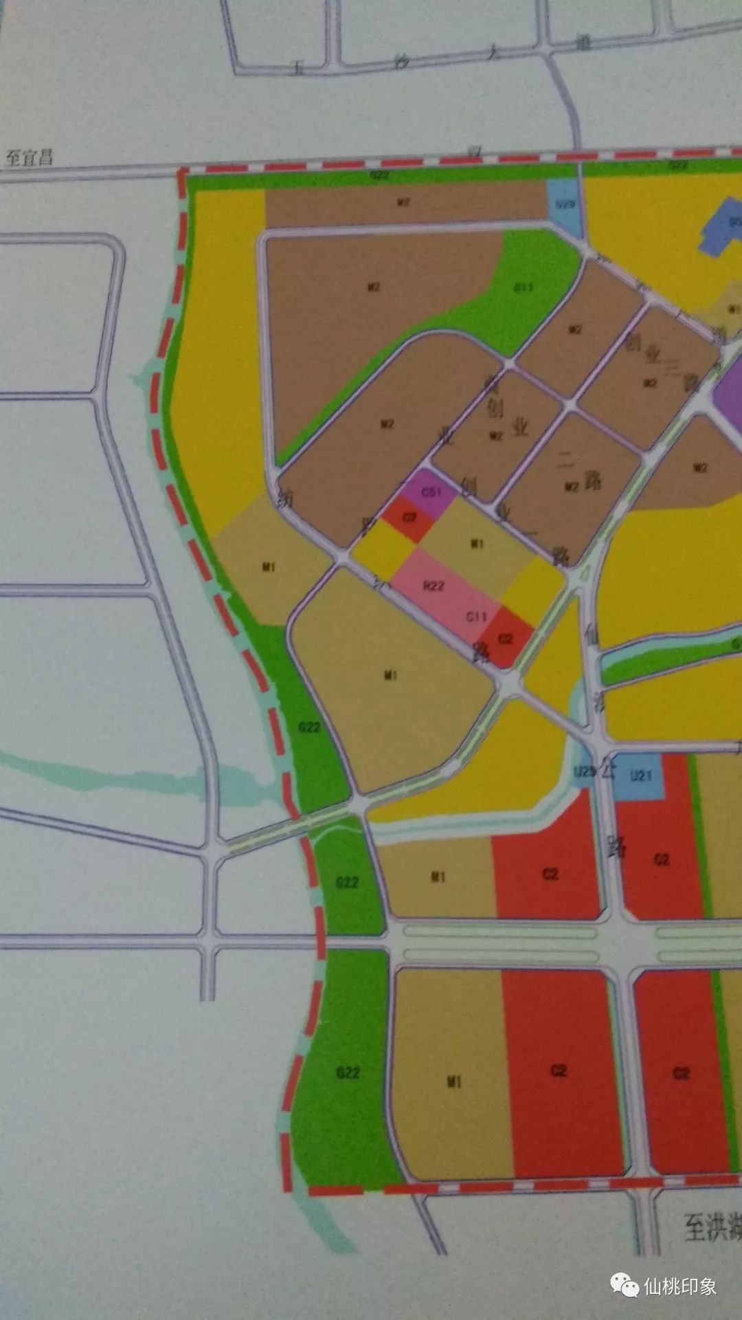 仙桃高新区规划图图片