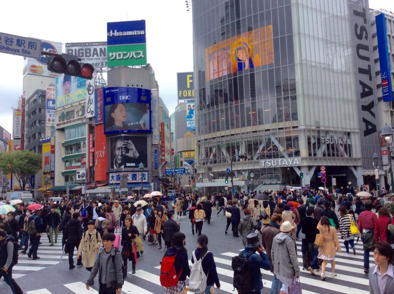 日本的交通卻井然有序, 就算是在全球人口密度最大的東京,也很少出現