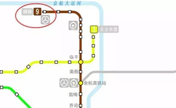 杭州9号地图延伸线图片