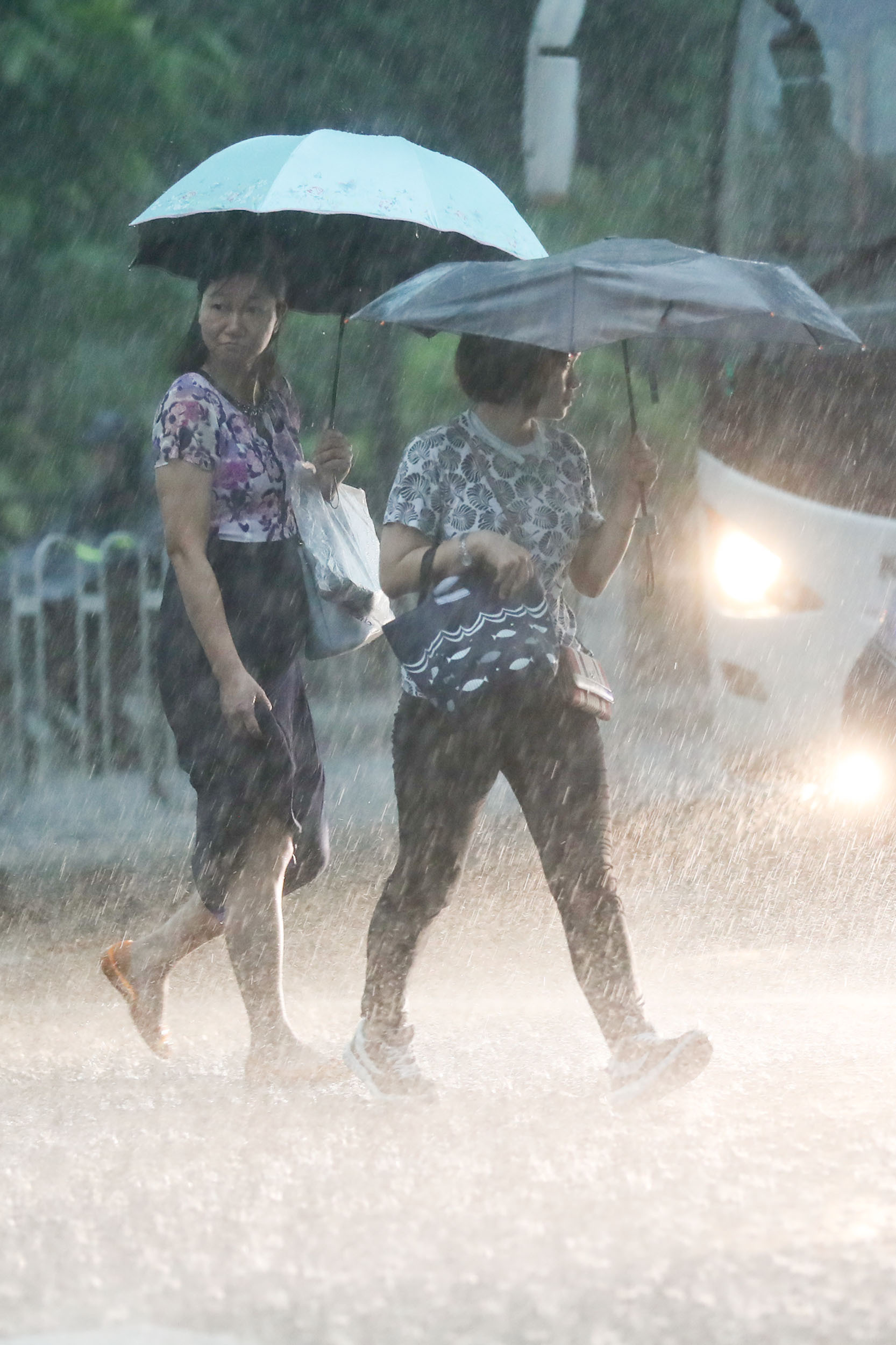 廣東多地大雨傾盆,你被淋成