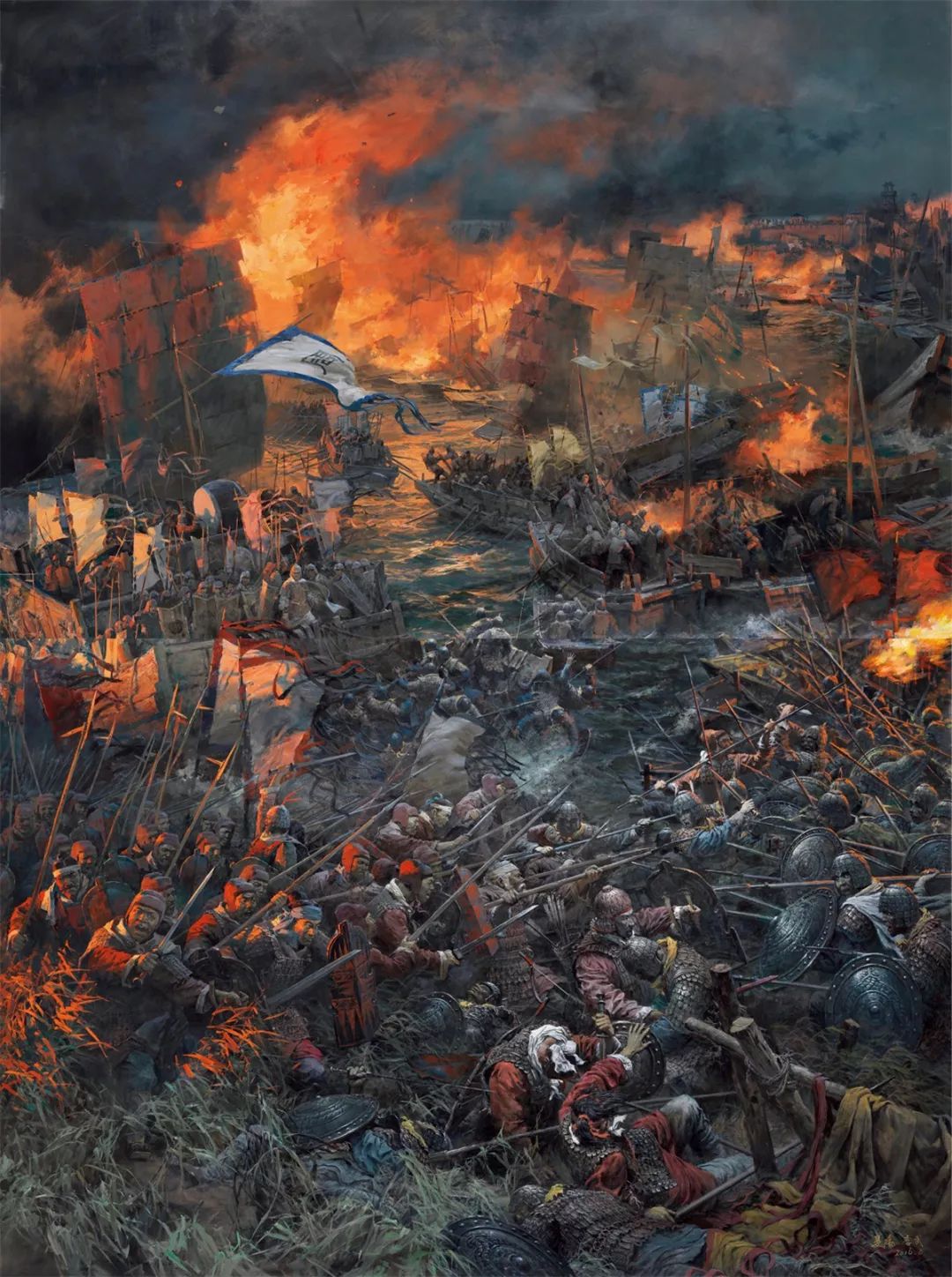 赤壁之战的图片清晰版图片