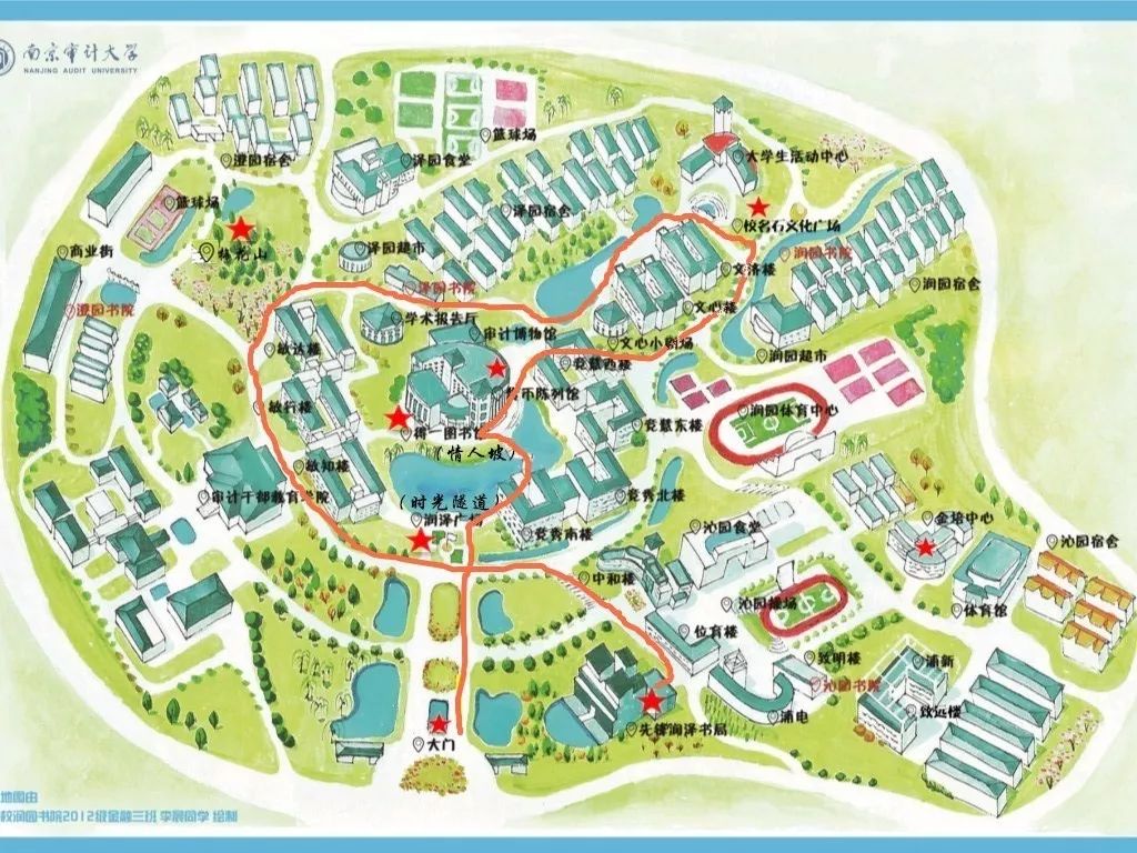 商丘学院地图平面图图片