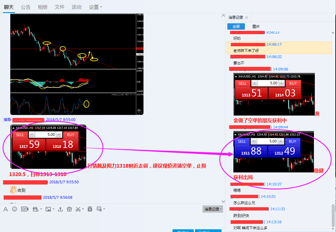 世明论金：5.8黄金多空博弈在进行，今日黄金后市行情解析_图1-3