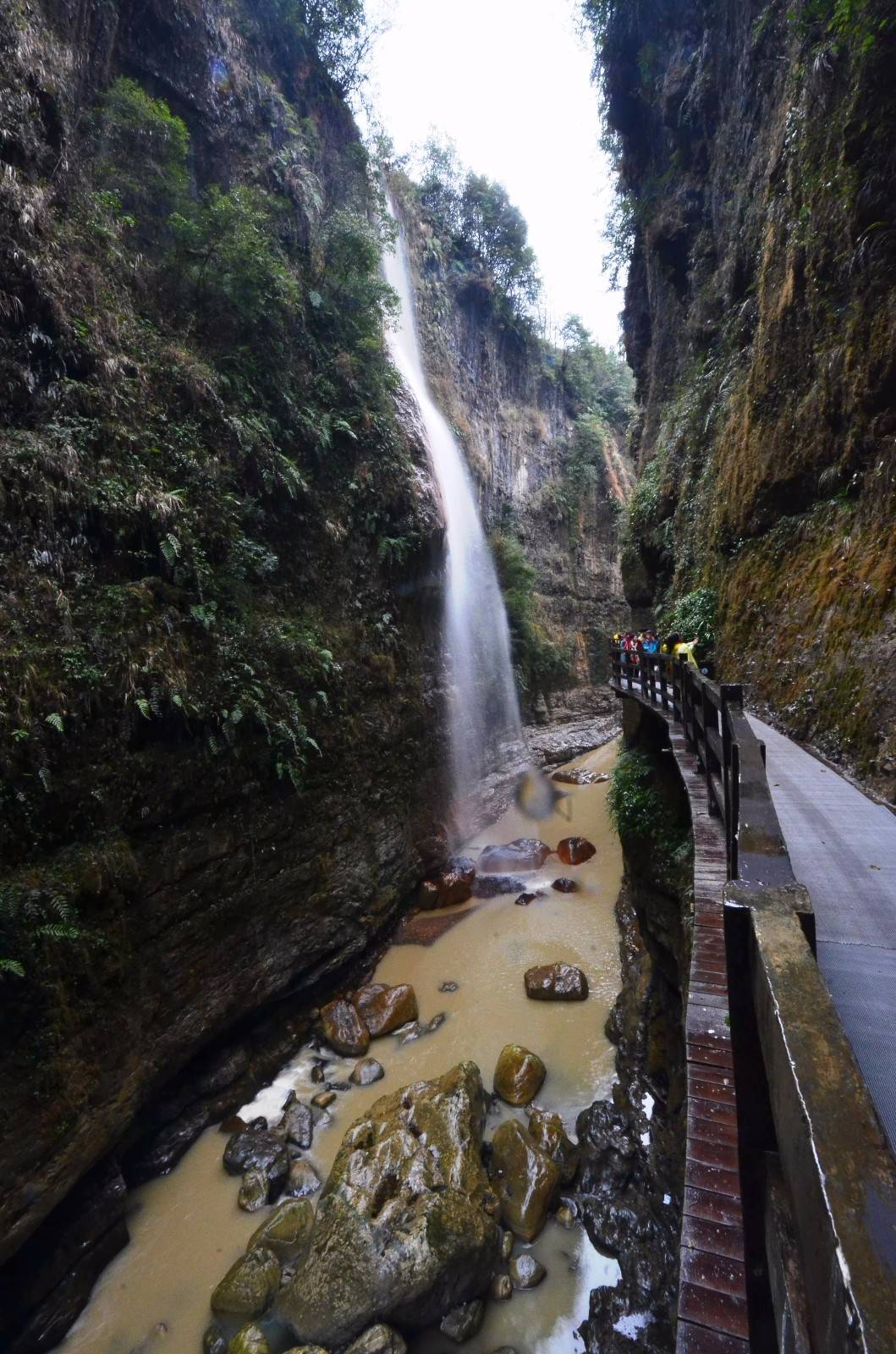 無限風光在險峰全球最長最美麗的大峽谷之一湖北恩施大峽谷景區