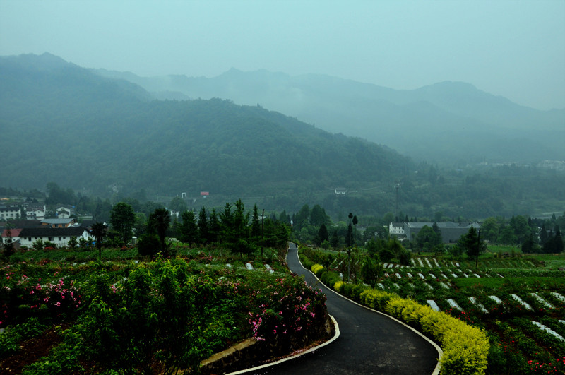 彭州宝山风景区图片