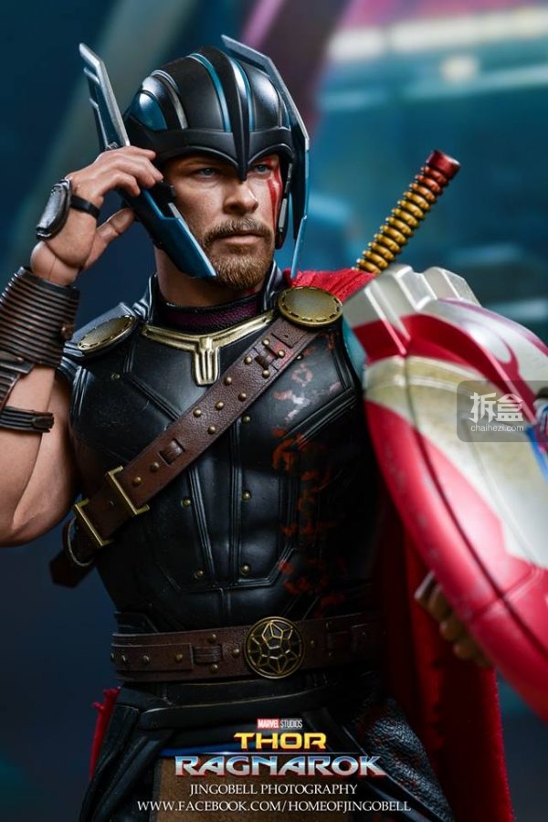 jingobell實拍hottoys雷神3諸神黃昏16角鬥士雷神珍藏人偶