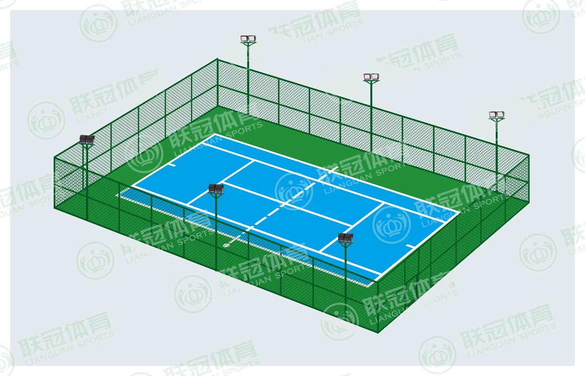 網球場燈光設計方案(圖)