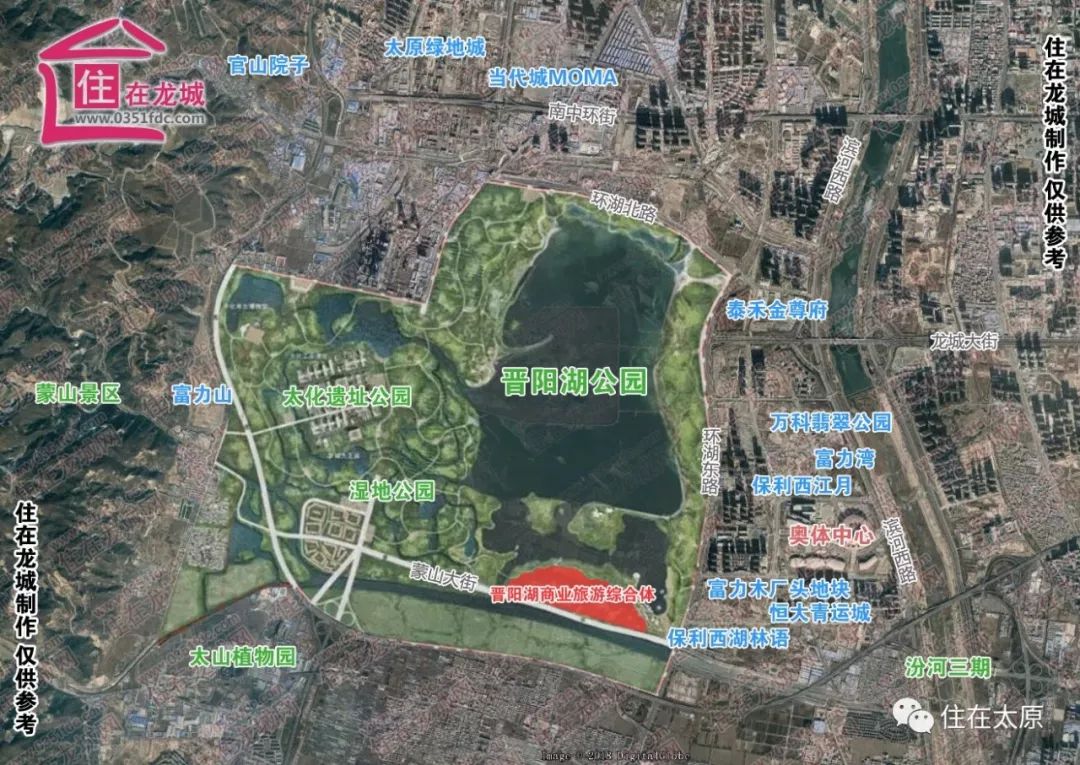 華北地區最大水域公園的晉陽湖公園正向我們大步走來,逐步成為太原集