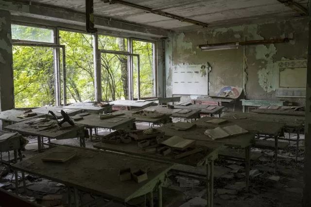 十大恐怖废弃学校吓人图片