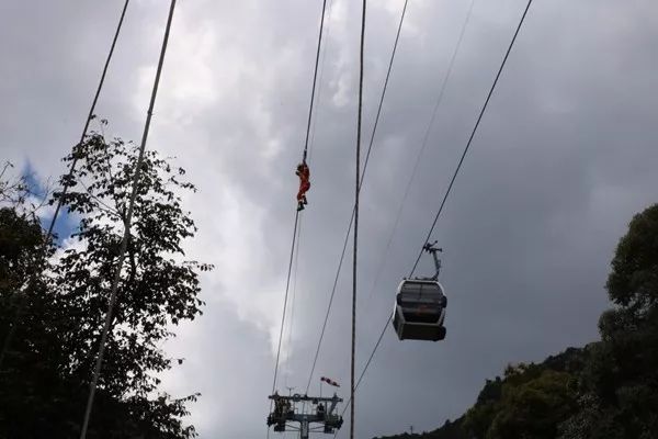 雞足山索道應急救援演練紀實