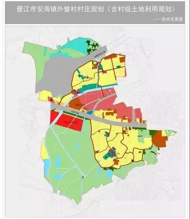 晋江市规划图高清图片