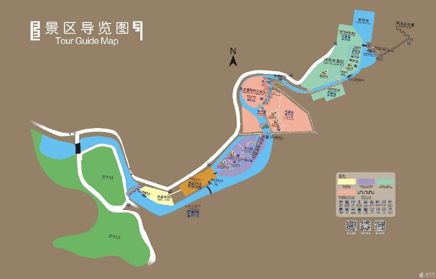密云古北水镇地图图片