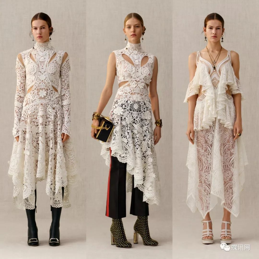 alexandermcqueen2018早秋系列剛與柔之間的致命較量