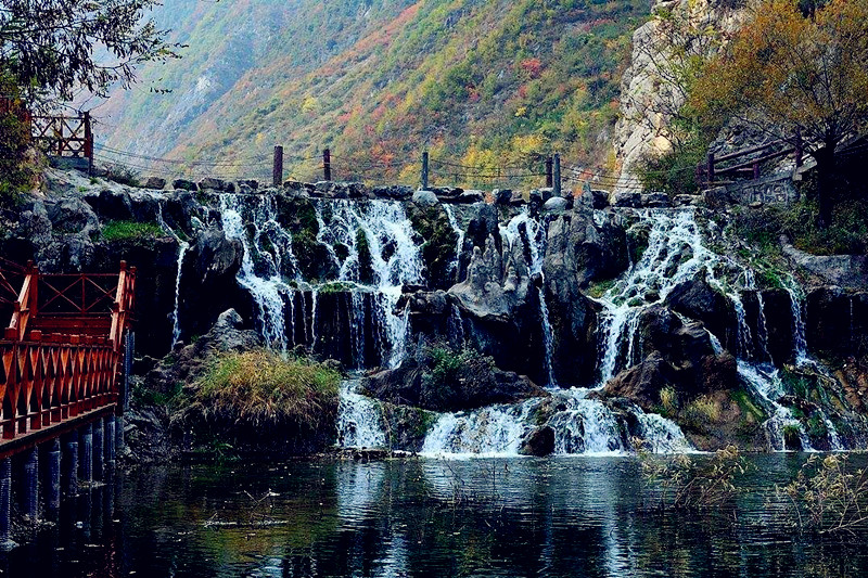 武都姚寨沟风景区图片