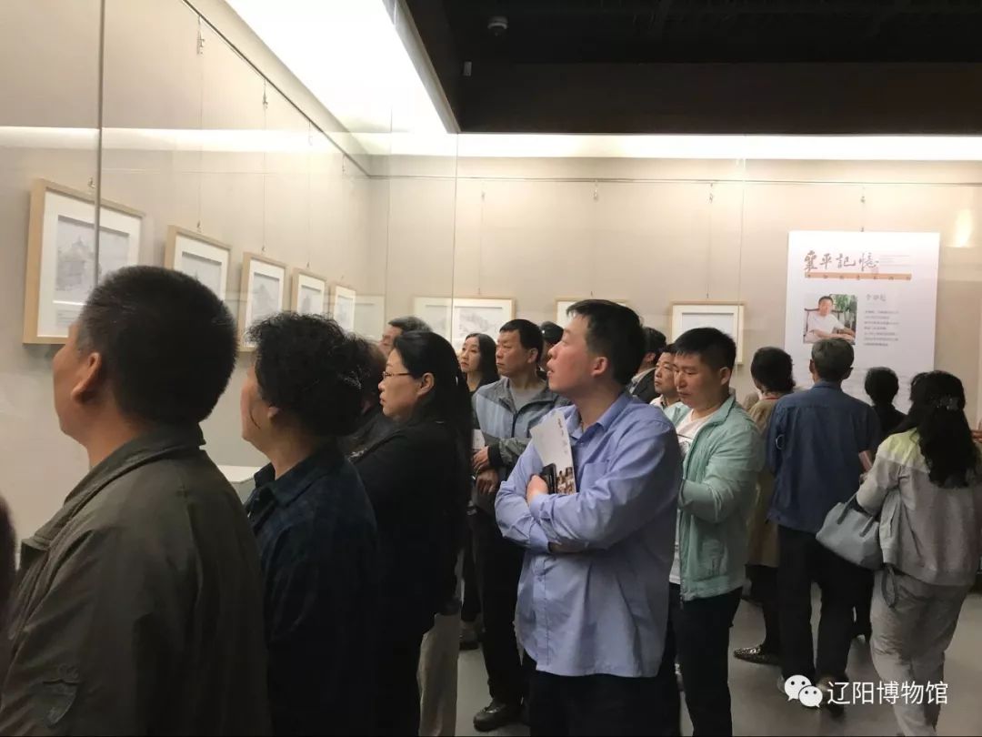 新展开幕纪念改革开放40周年辽阳美术作品展之襄平记忆李如彪老城速写