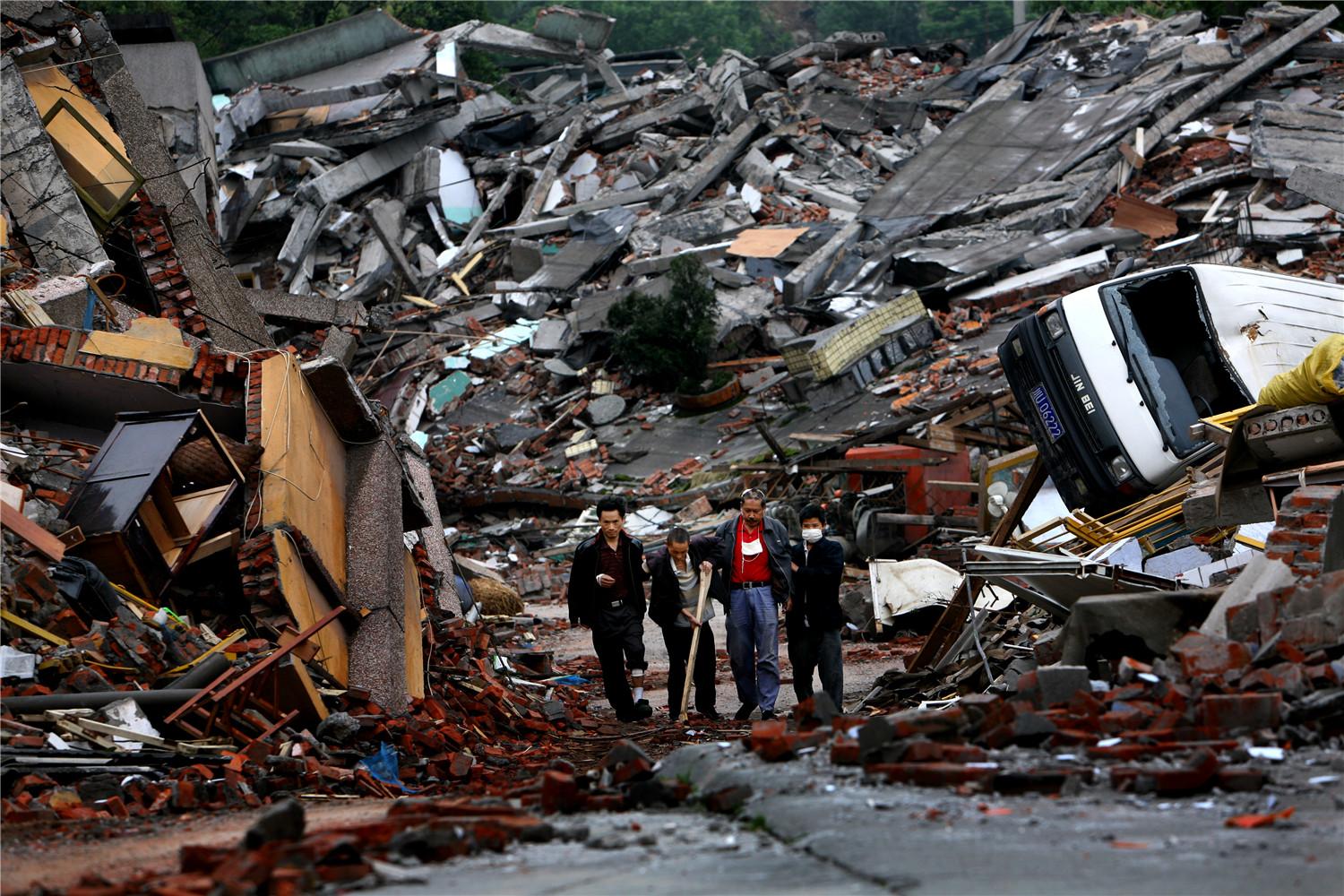 汶川地震震撼照片图片