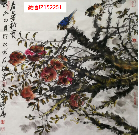 曹瑞祥花鸟画图片