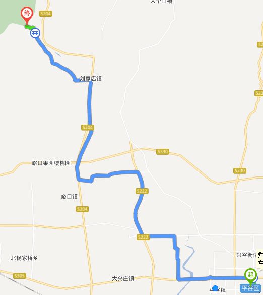 您可在平谷区城区各公交站点选择乘坐852路,918路,郊88路,郊99路,平15