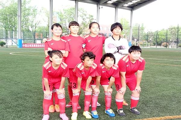 甘肃省体校女子足球队参加 中国足球发展基金会菁英训练营比赛