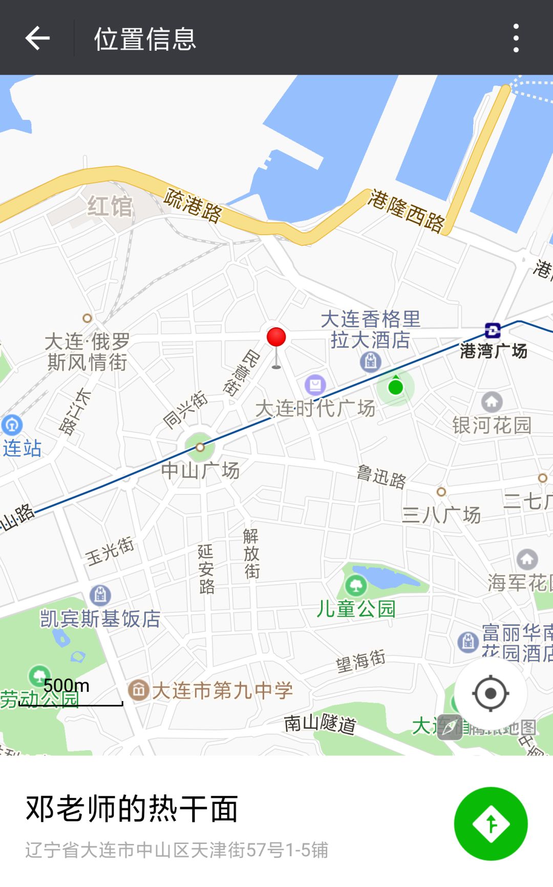 大连天津街地图图片